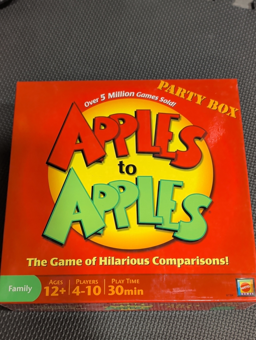 Apples to Apples Party Box - Red Edition by Mattel